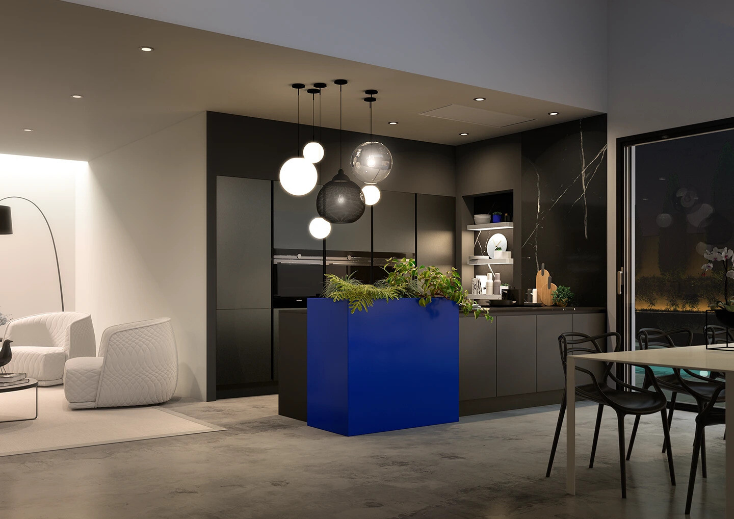 NAYA Noir Ultra Mat Klein